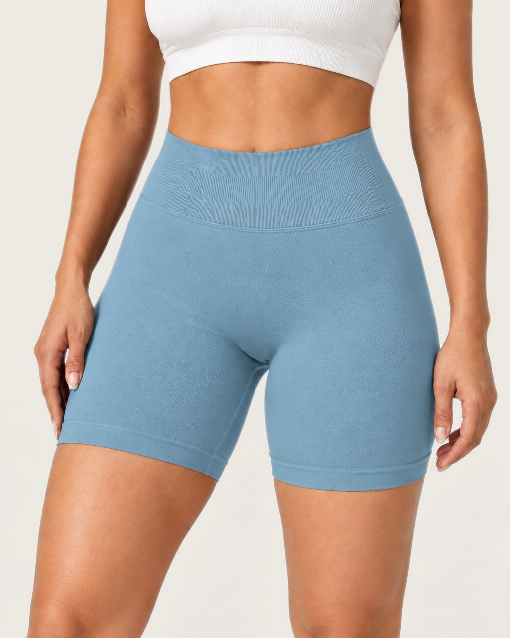 ROMY Form Seamless Shorts in Horizon — product view