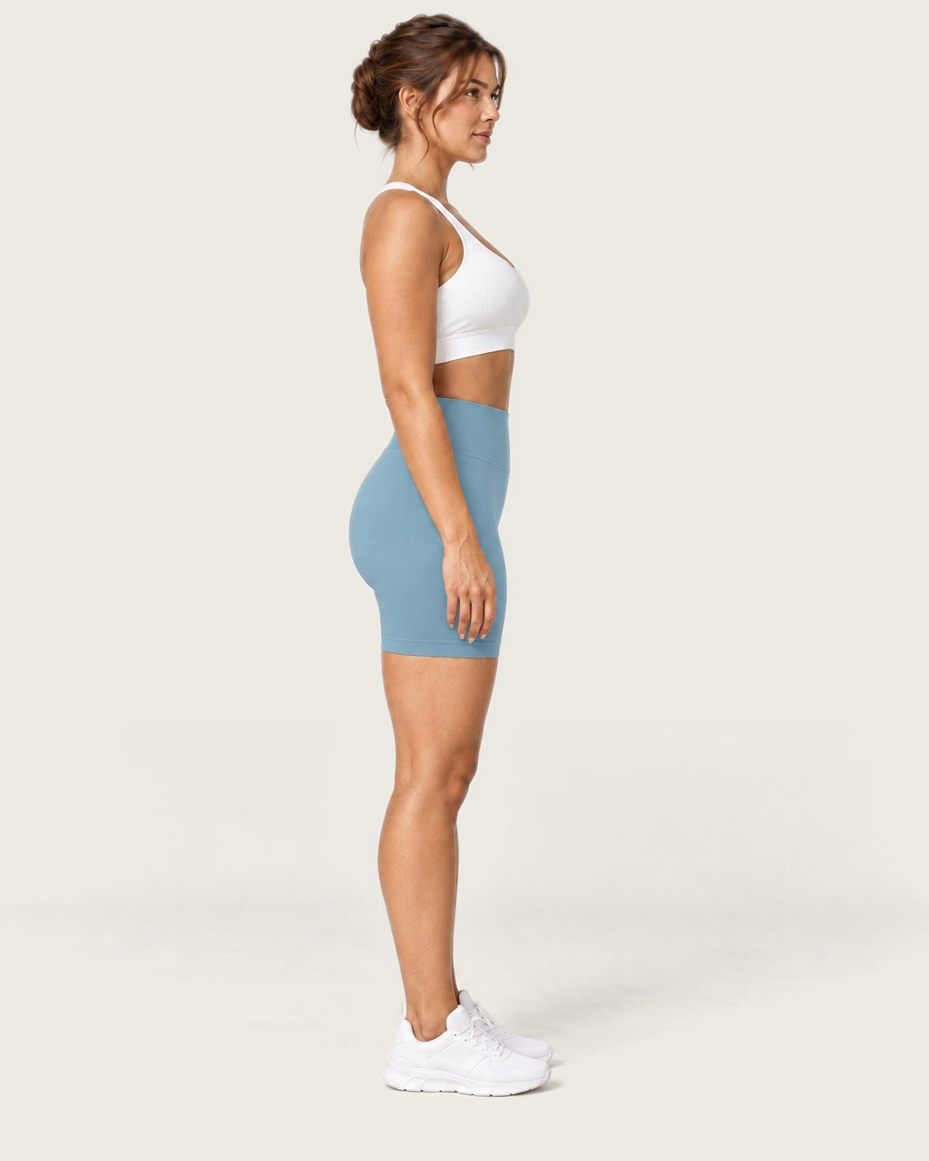 ROMY Form Seamless Shorts in Horizon — side profile