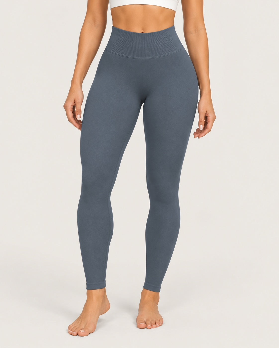 ROMY Sculpt Seamless Legging in Charcoal — product view