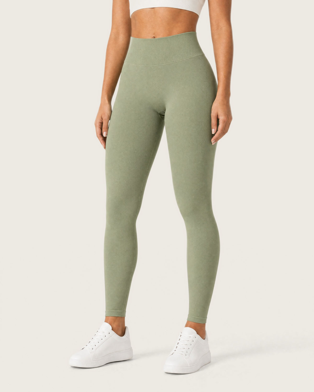 ROMY Sculpt Seamless Legging in Sage — product view