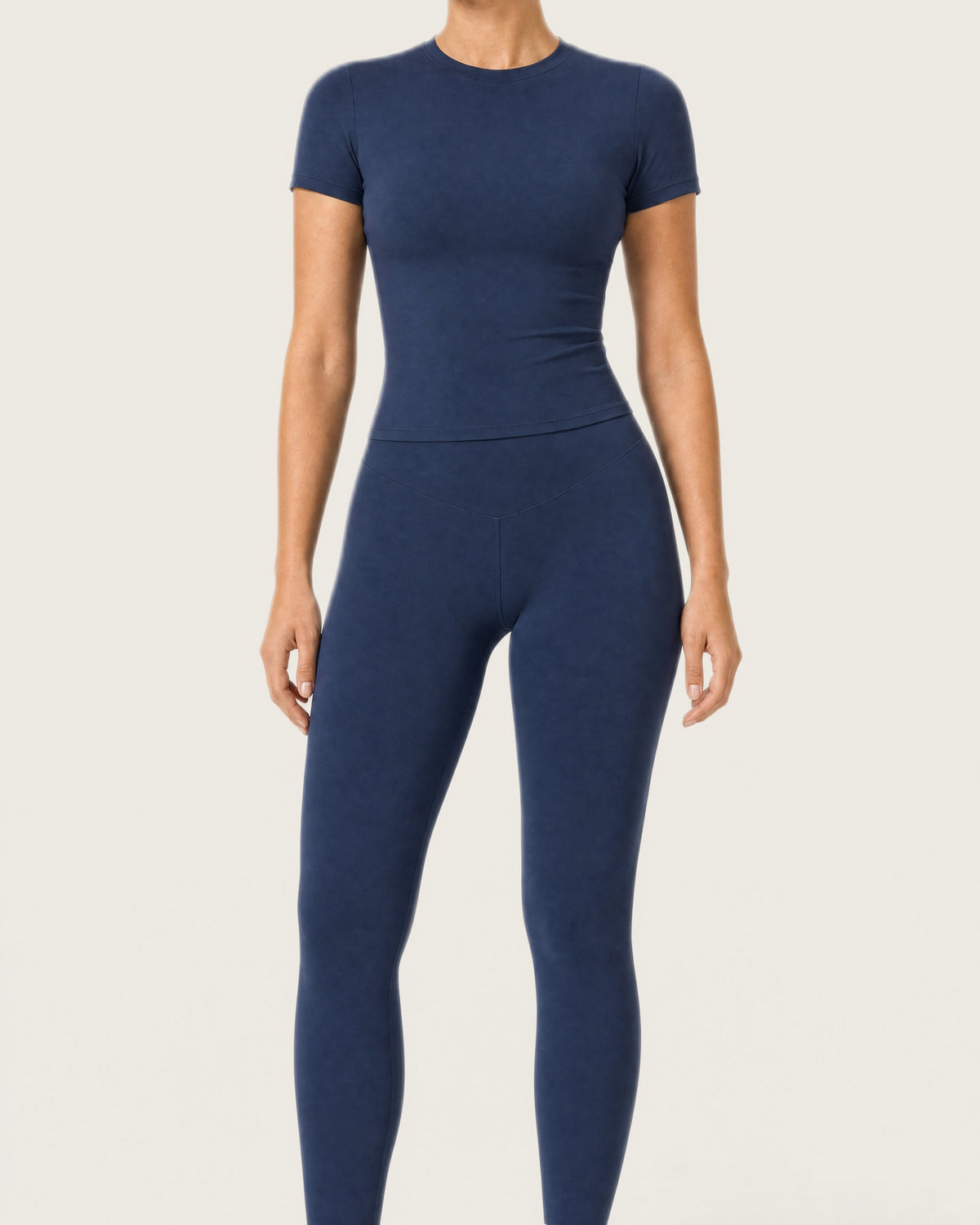 ROMY Studio Legging Set in Navy — product view