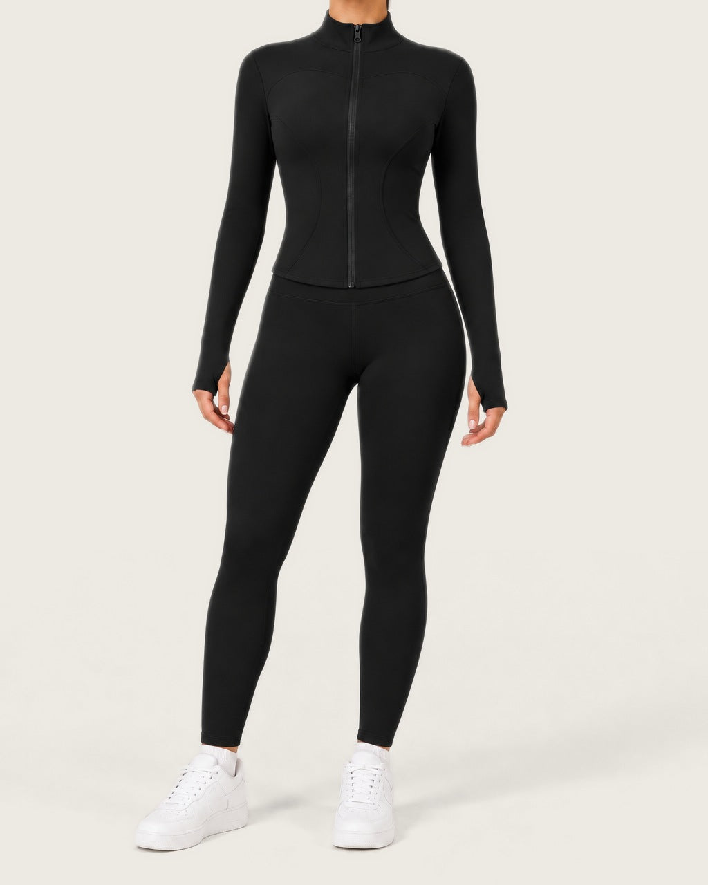 ROMY Studio Zip Set in Black — product view