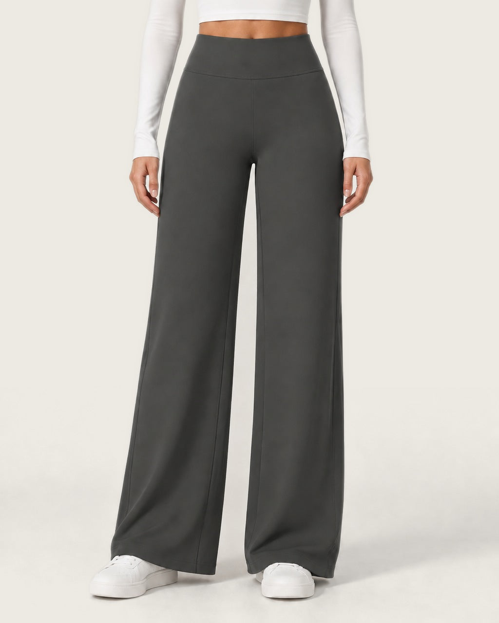 ROMY Ease Wide Leg Pant in Slate — product view