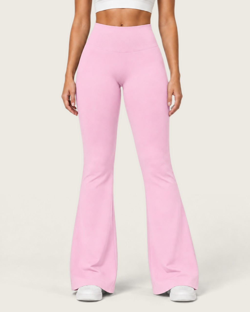 ROMY Sculpt Flare Pant in Blossom — product view