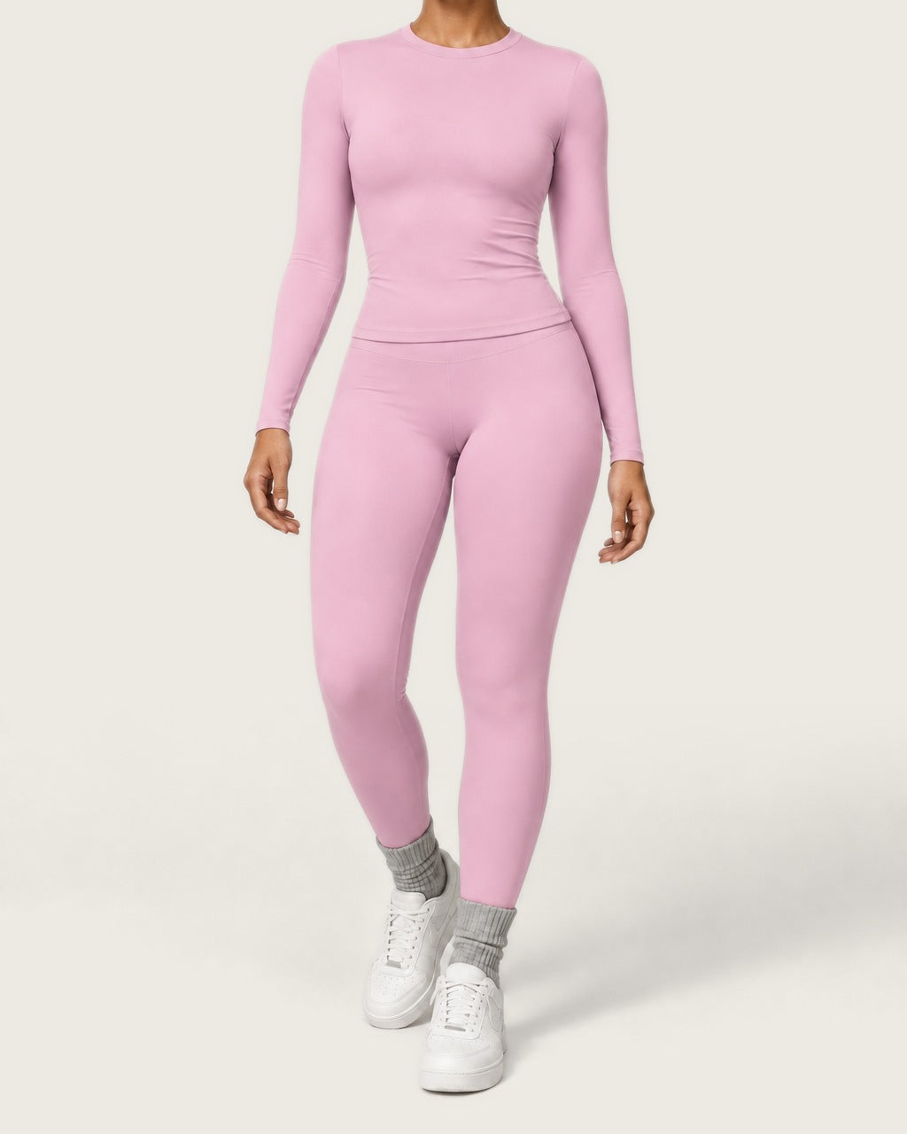 ROMY Studio Long Sleeve Set in Blossom — product view