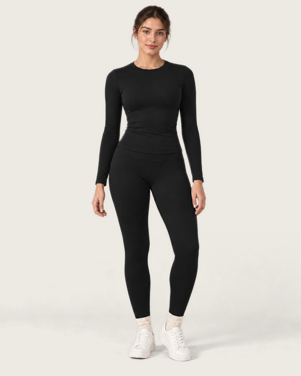 ROMY Studio Thermal Set in Black — front view