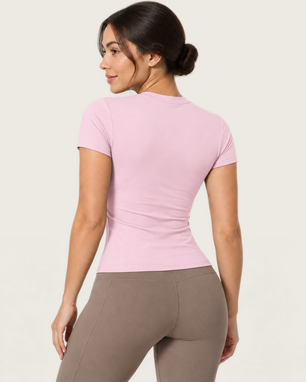 ROMY The Anchor Top in Blossom — three-quarter back view