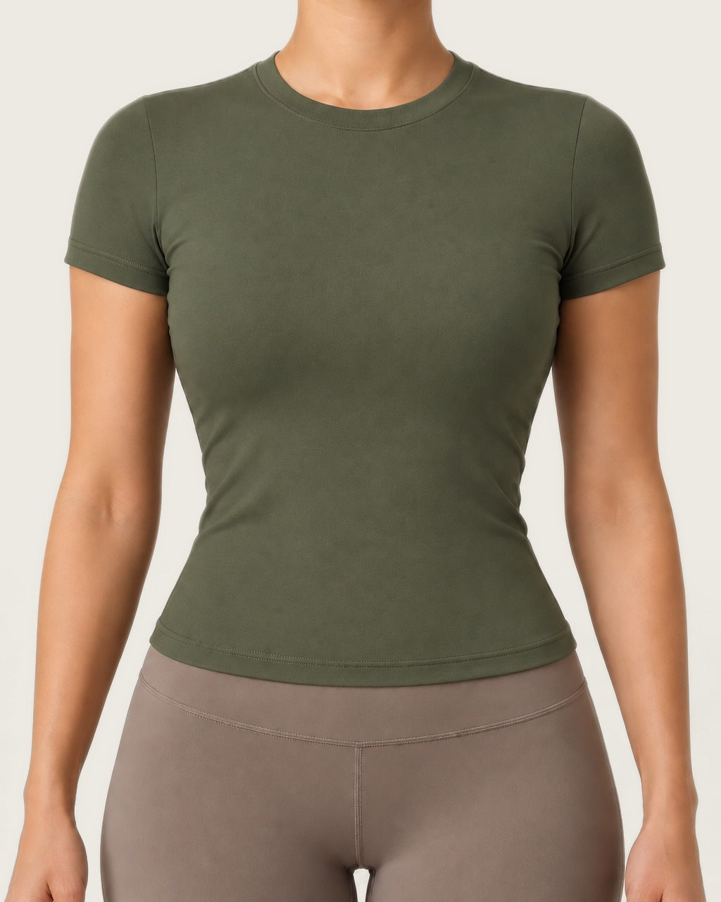 ROMY The Anchor Top in Olive — product view