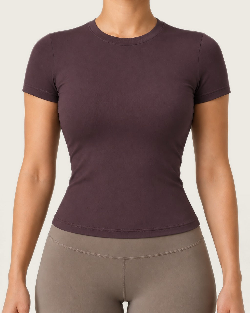 ROMY The Anchor Top in Plum — product view