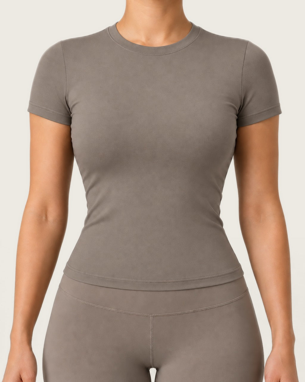 ROMY The Anchor Top in Taupe — product view